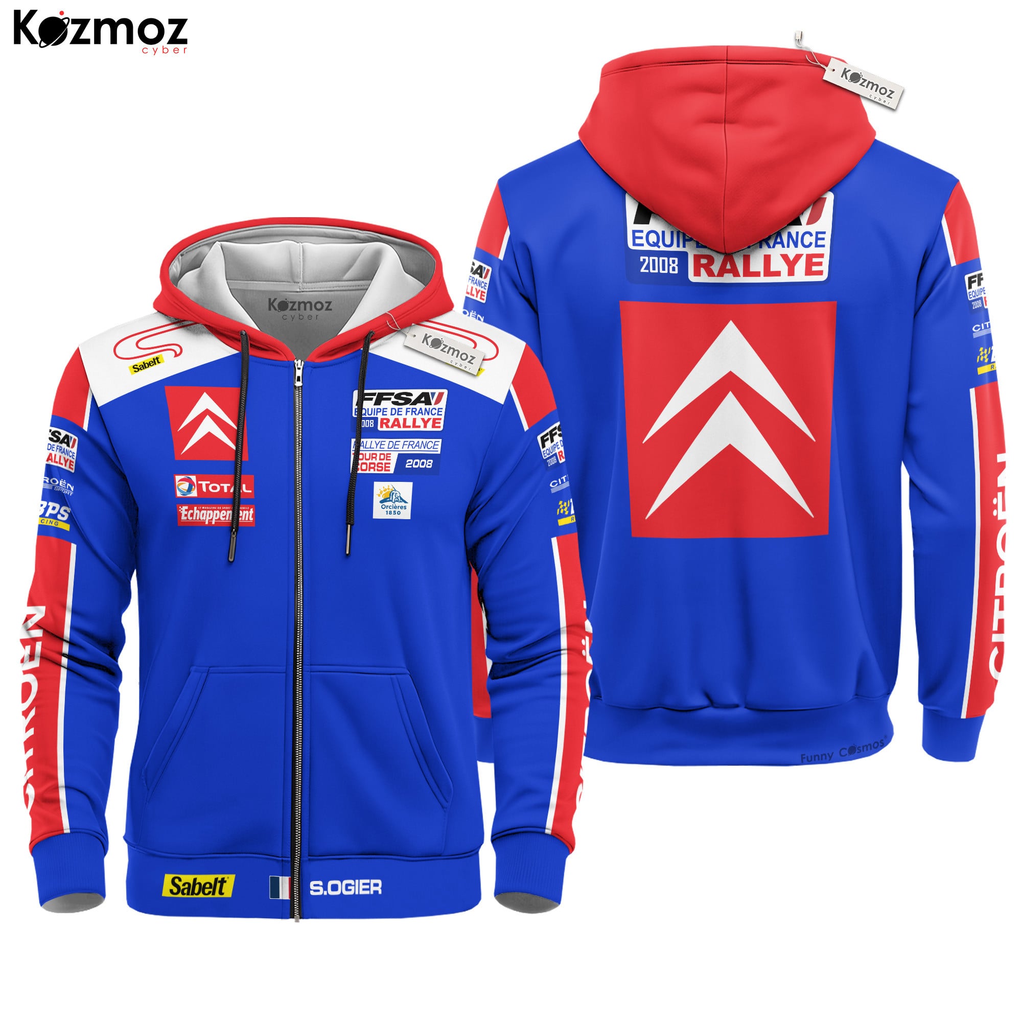 Sebastien Ogier Racing Suit 2008 Collection – Citroën World Rally Team