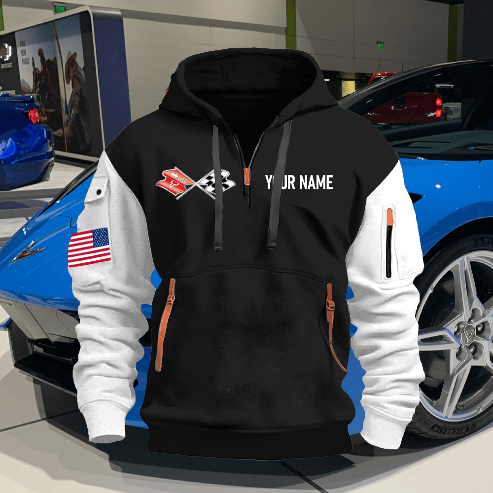 CV3 Custom Name Quarter Zipper Hoodie