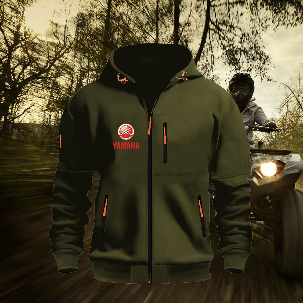 YA Custom Print Zipper Unisex Hoodie
