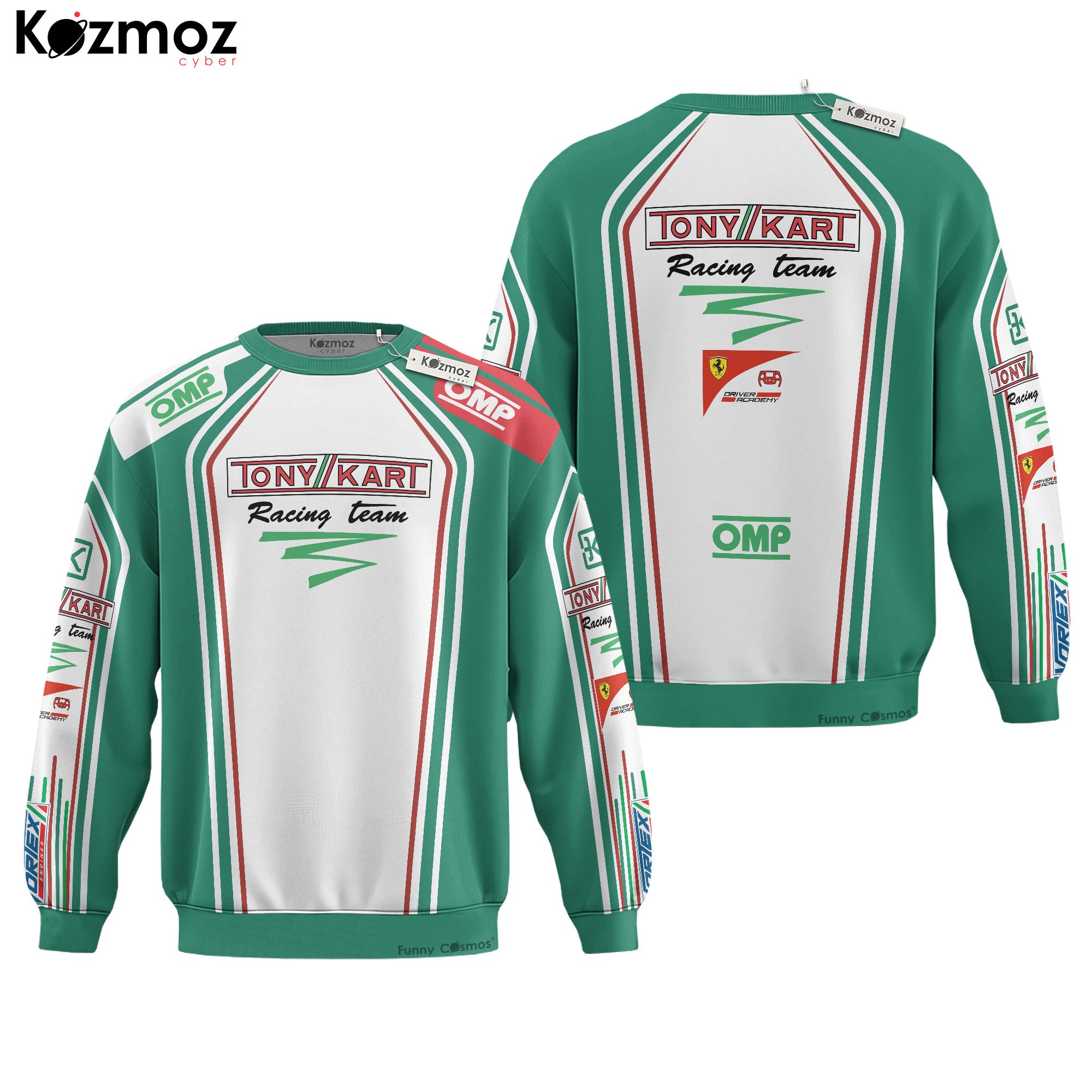 Sebastian Velvet, Marco Ardigo Tony Kart, Go Kart, Sweater Omp, Tony Kart Racing Costume Suit
