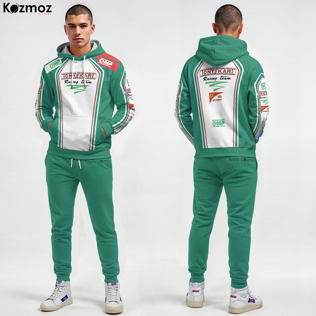 Sebastian Velvet, Marco Ardigo Tony Kart, Go Kart, Sweater Omp, Tony Kart Racing Costume Suit