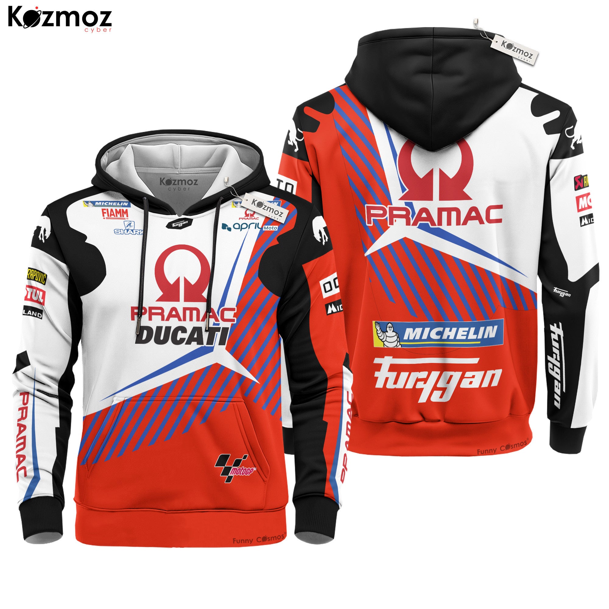 Johann Zarco Racing Costume Suit 2021 Pramac Ducati MotoGP Team
