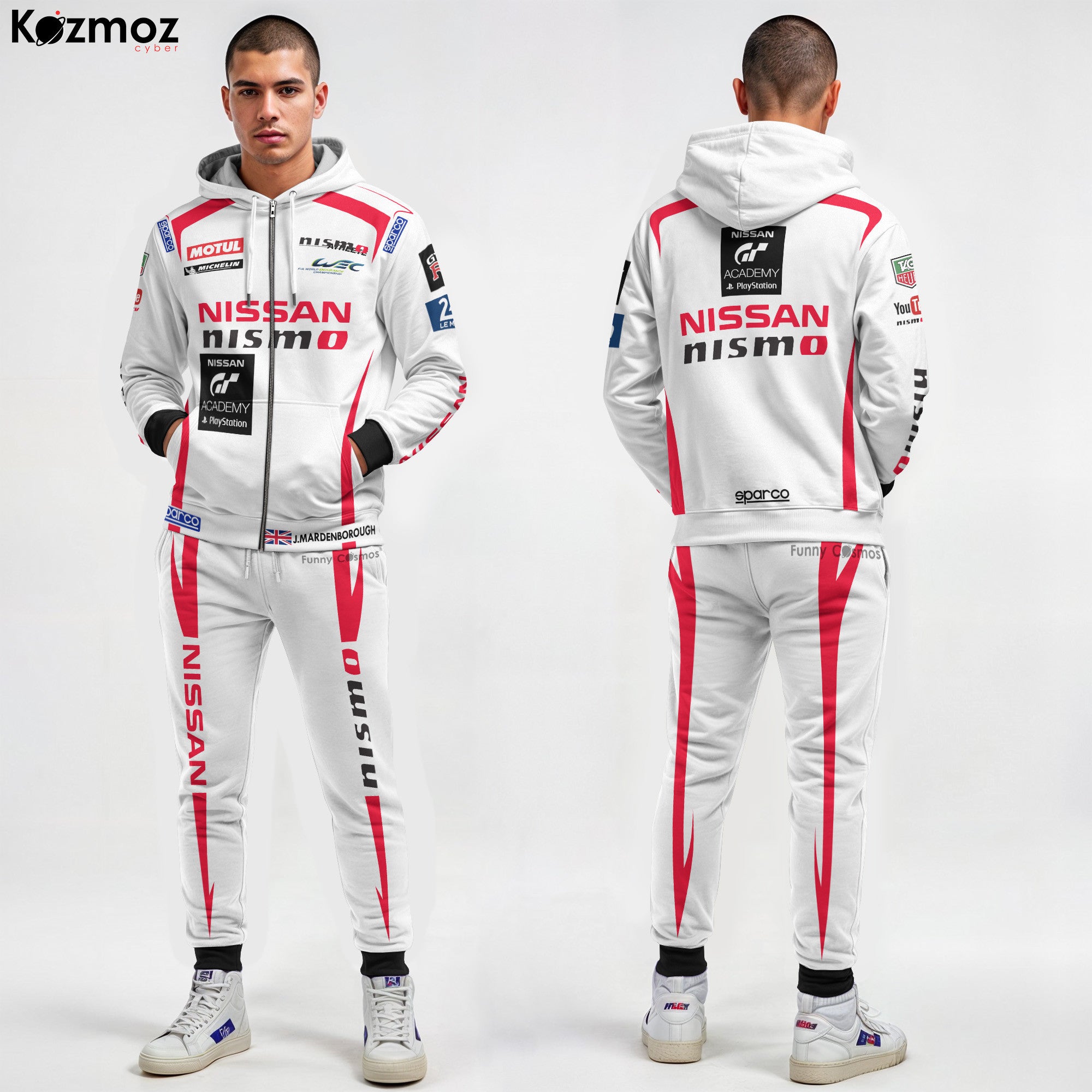 Jann Mardenborough Racing Costume Suit 2015 Nissan NISMO LMP1 Team