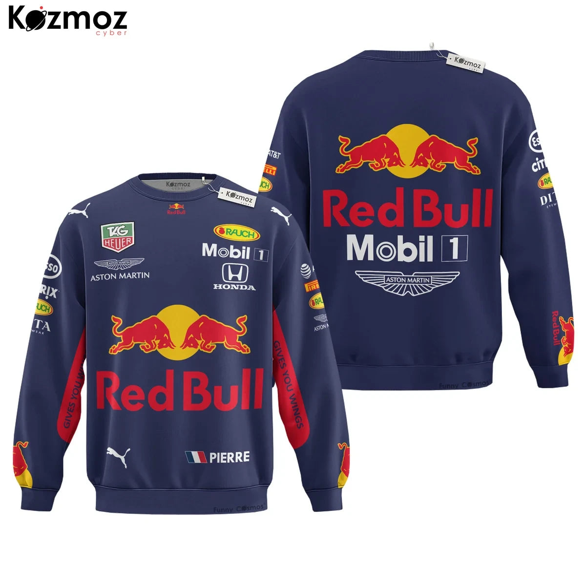 Pierre Gasly Racing Costume Suit 2023 RB Racing Championship