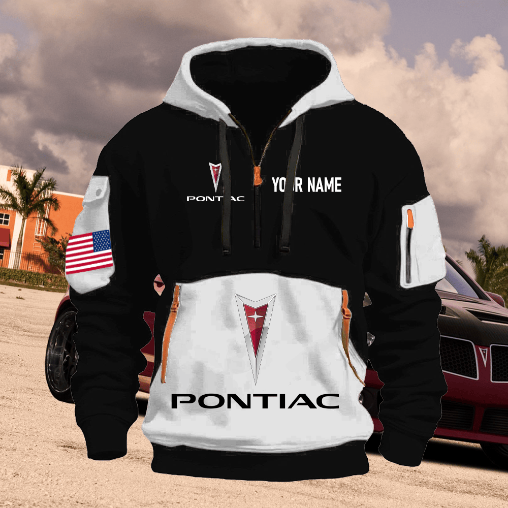 PT Print Name Quarter Zipper Hoodie