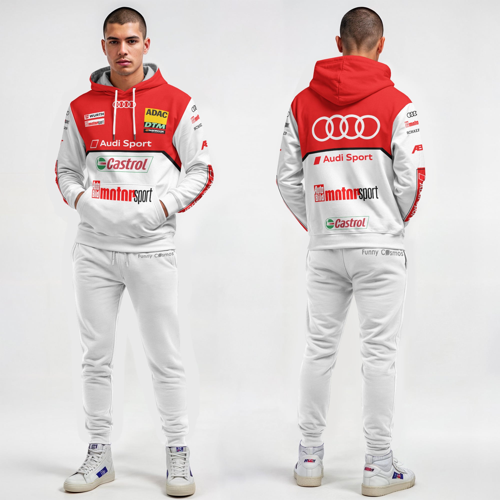Audi Sport Racing Team Motorsport Costume Racing Suit