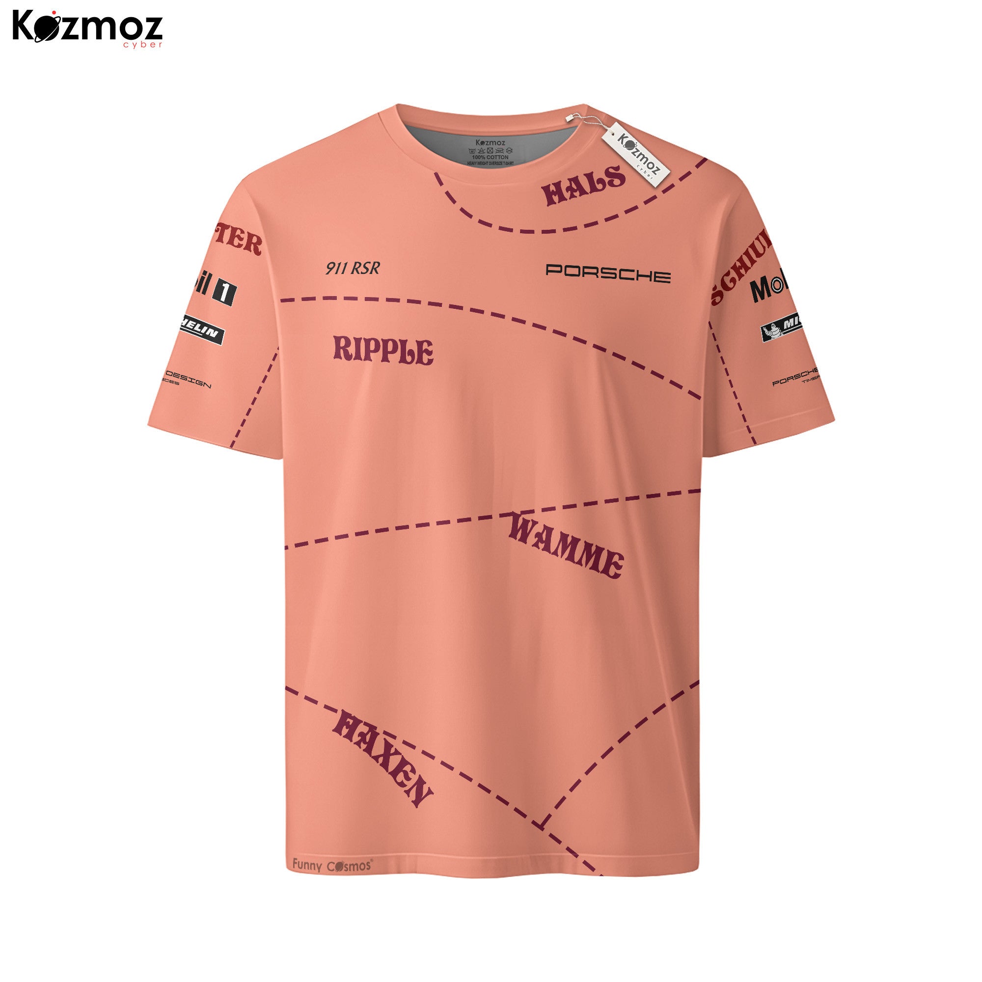 Kévin Estre Porsche Pink Pig Costume Racing Suit