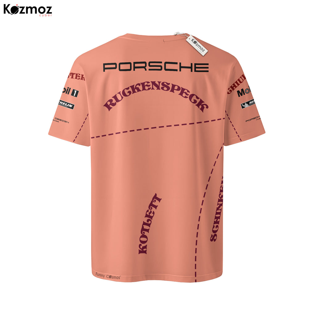 Kévin Estre Porsche Pink Pig Costume Racing Suit