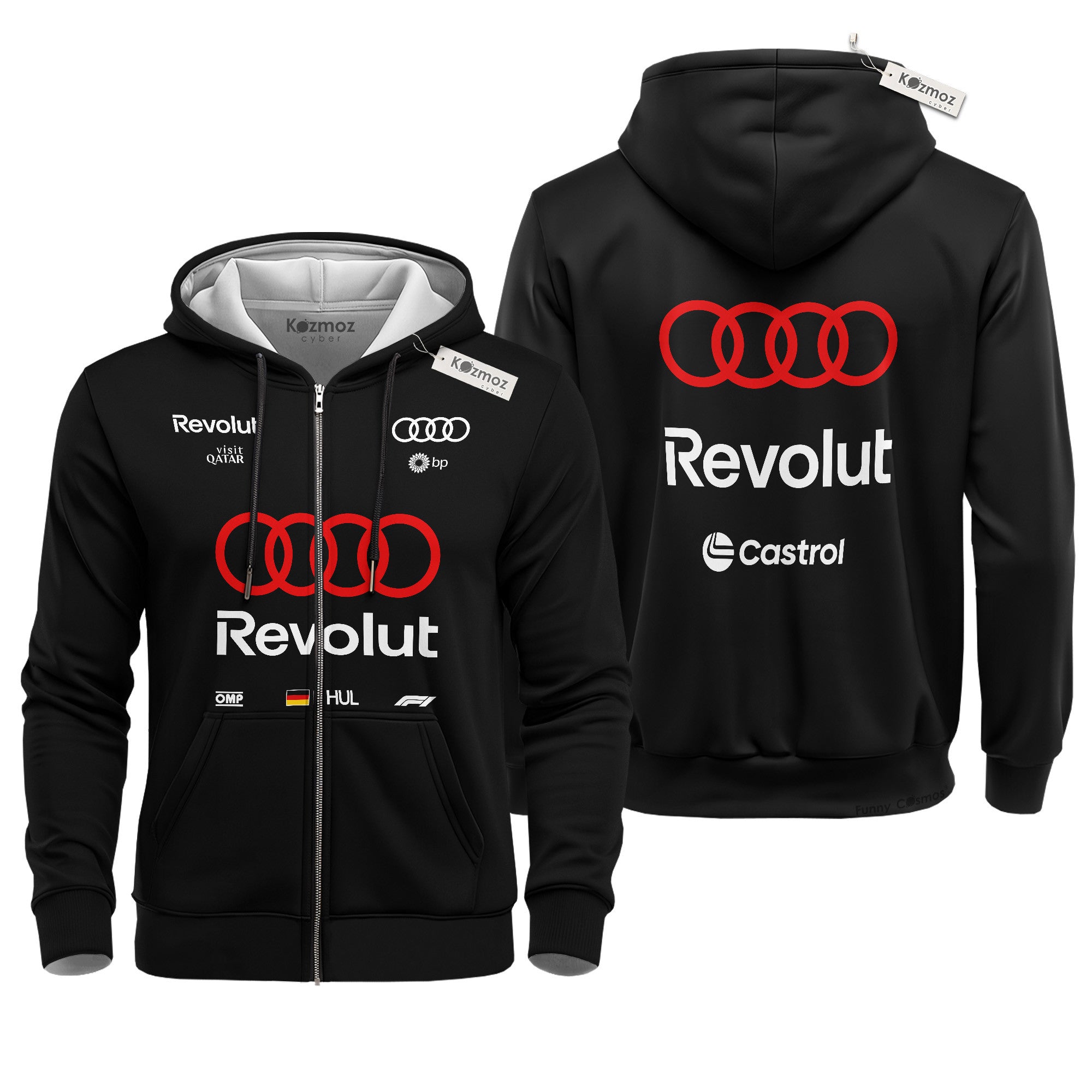 Audi Revolut F1 Team R26 - Black Edition Costume Racing Suit