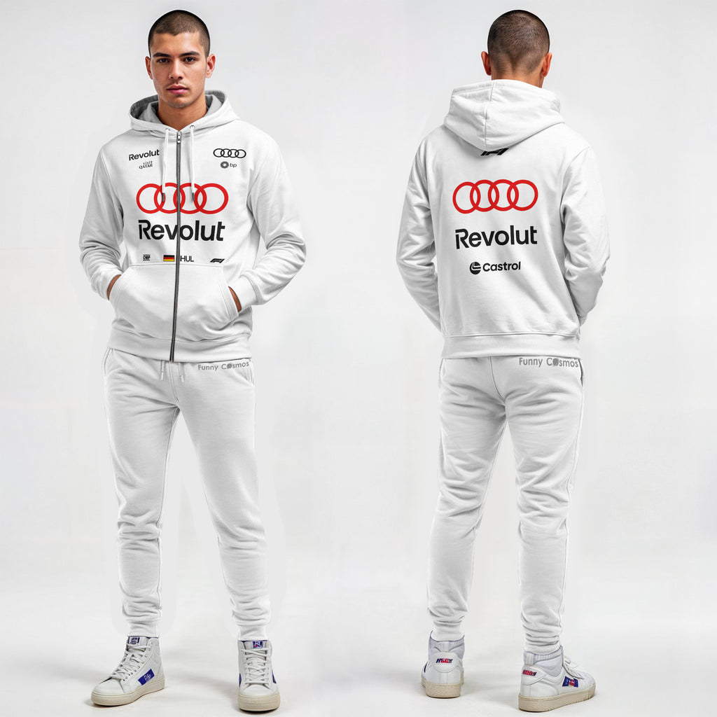 Audi Revolut F1 Team R26 - White Edition Costume Racing Suit