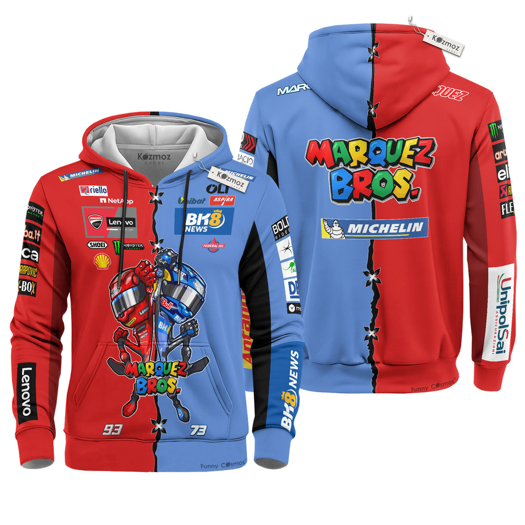Ducati x Gresini – Marquez Bros MotoGP Collab Edition Costume Racing Suit