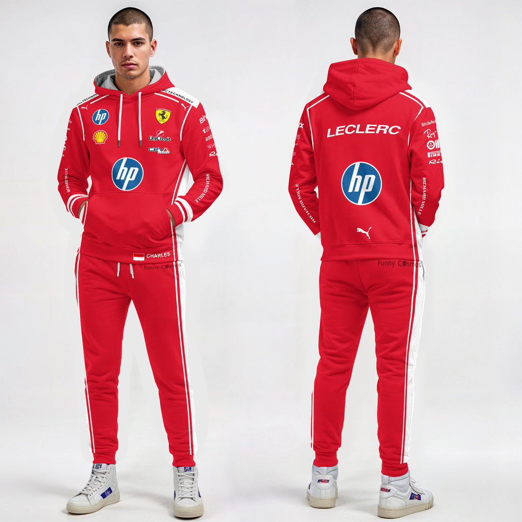 Charles Leclerc 2026 F1 Livery Costume Racing Suit