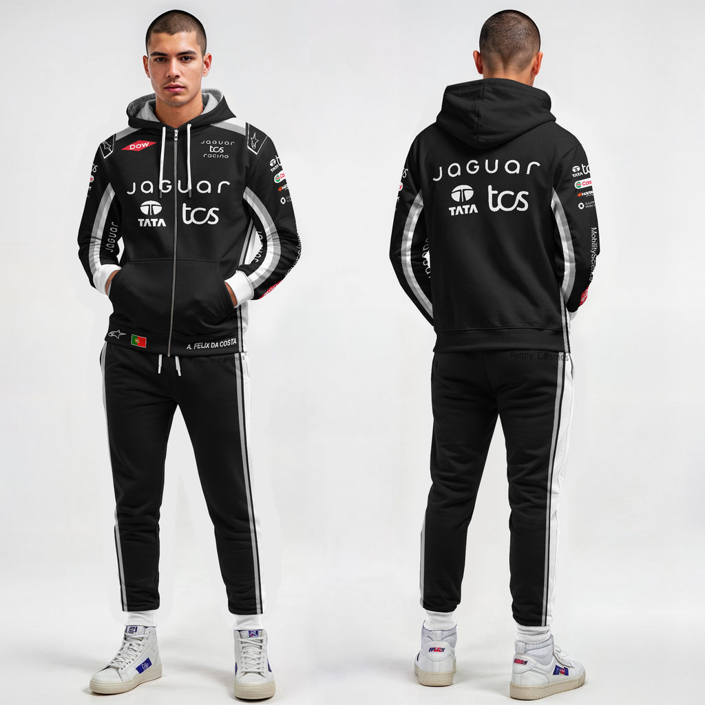 Antonio Felix da Costa Jaguar TCS Formula E Racing Hoodie Costume Racing Suit