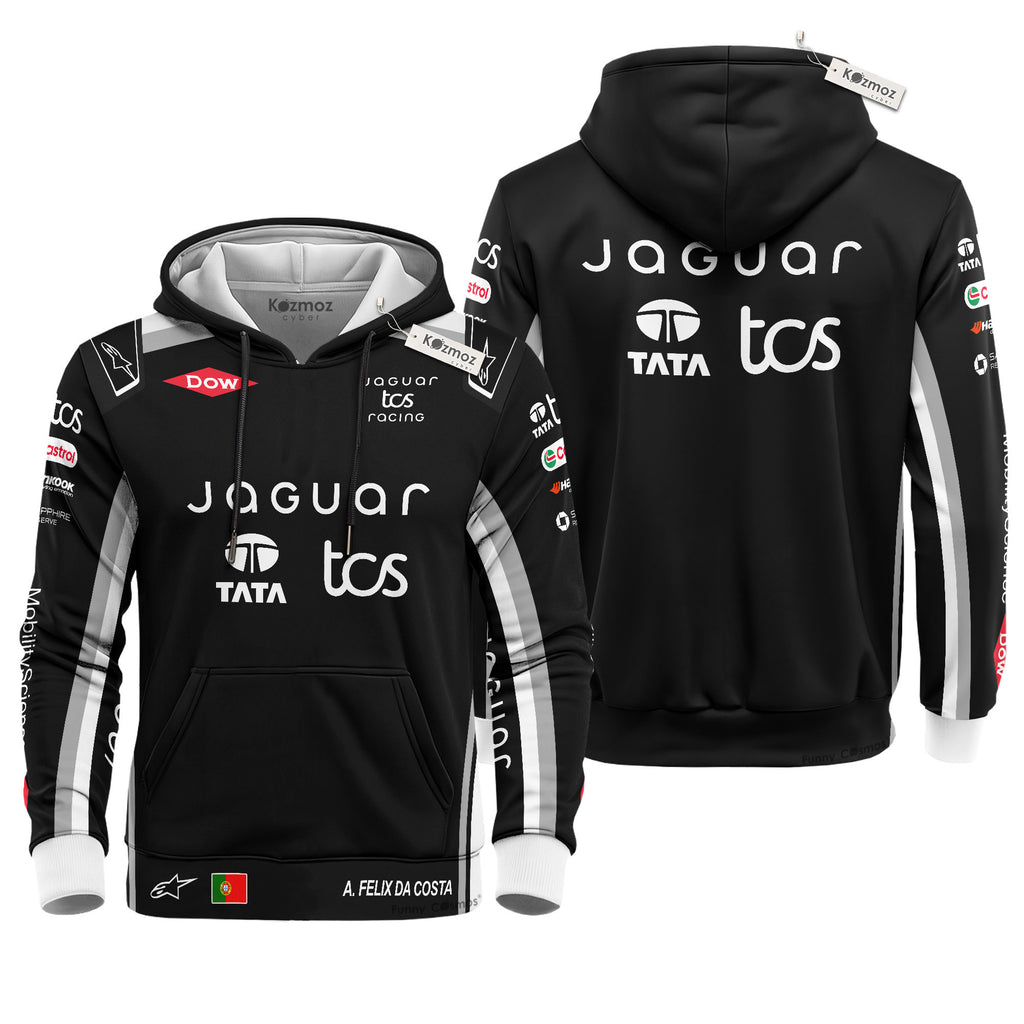 Antonio Felix da Costa Jaguar TCS Formula E Racing Hoodie Costume Racing Suit