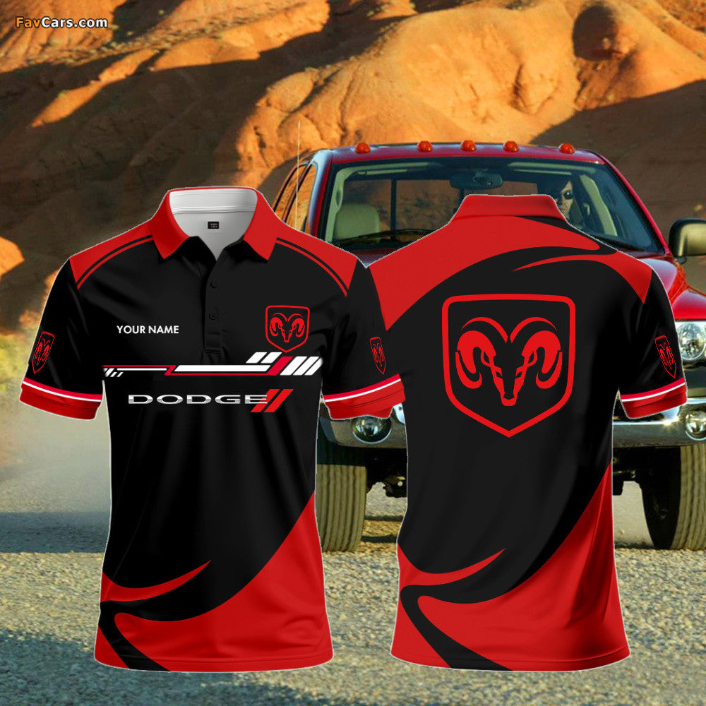 DG RAM Polo Shirt Custom Print Name