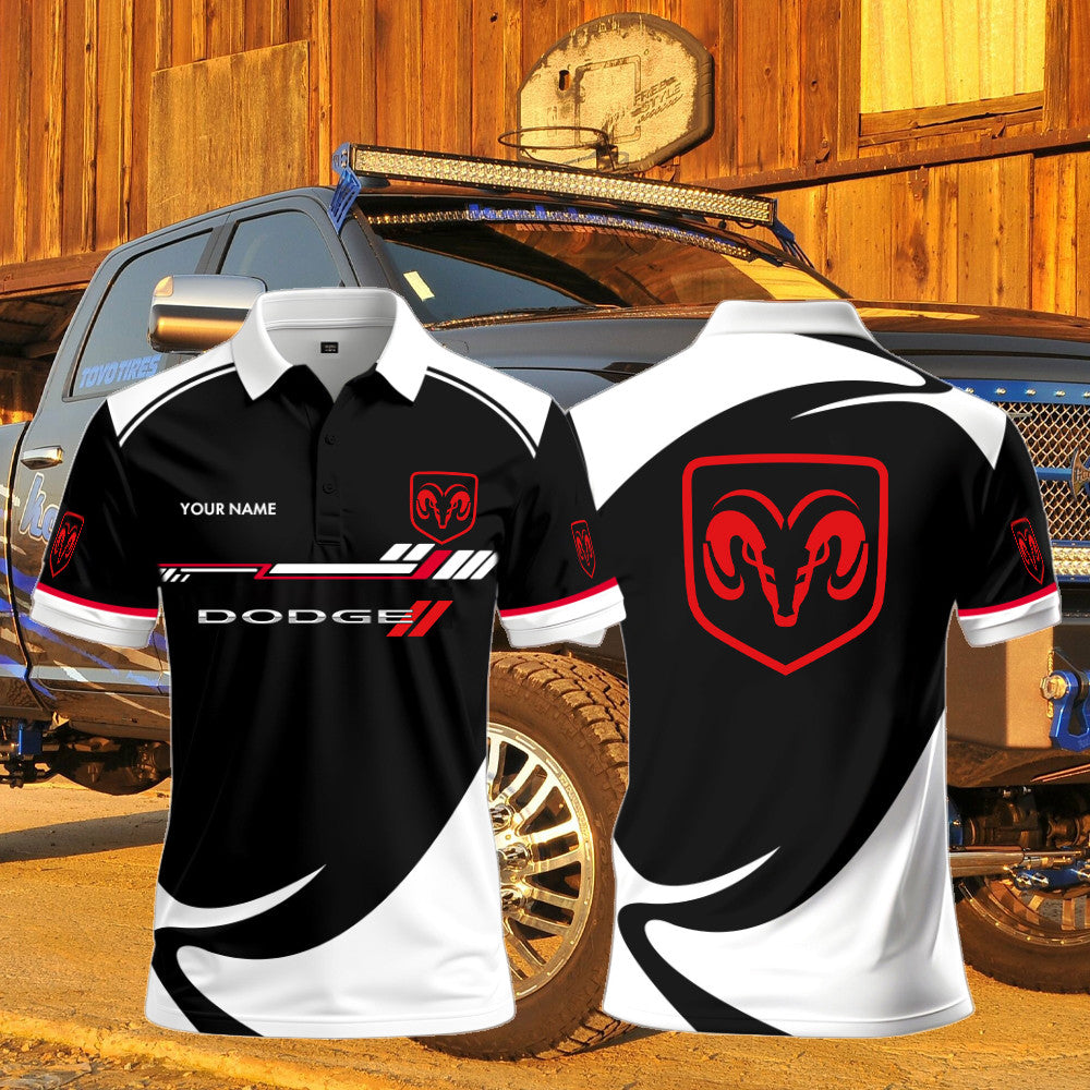 DG RAM Polo Shirt Custom Print Name