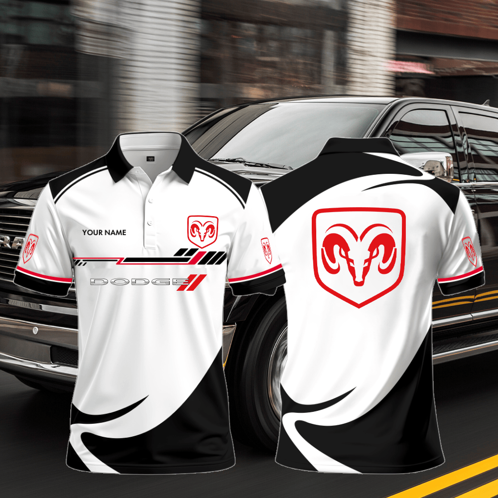 DG RAM Polo Shirt Custom Print Name