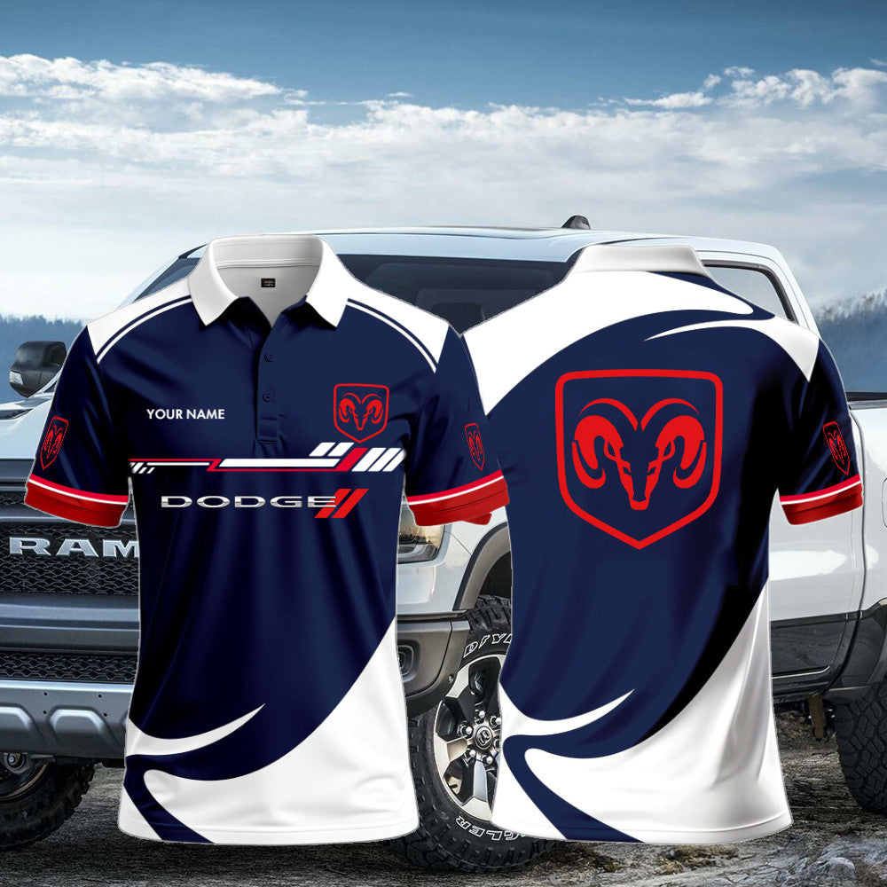 DG RAM Polo Shirt Custom Print Name
