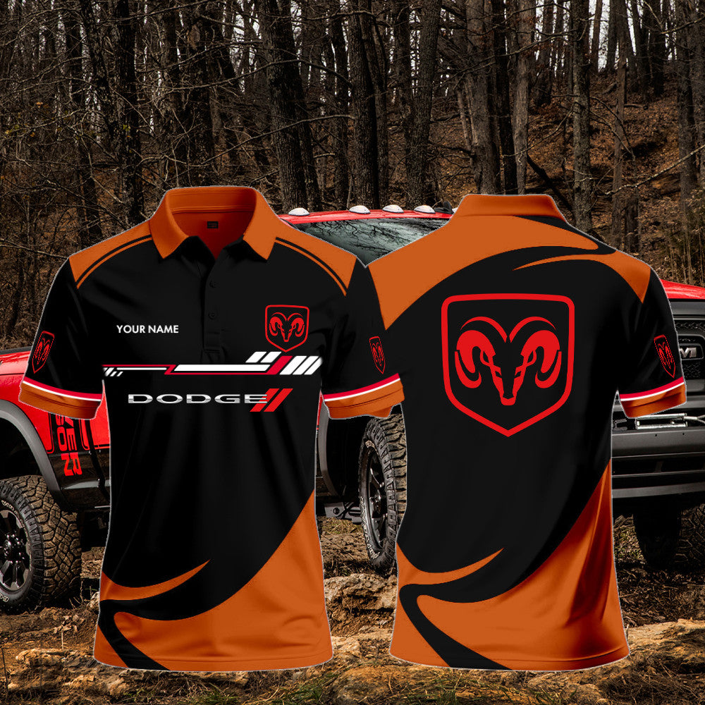 DG RAM Polo Shirt Custom Print Name