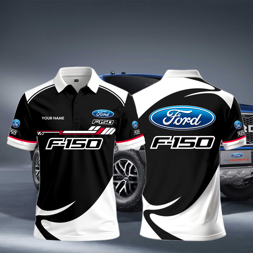 FD Polo Shirt Custom Print Name