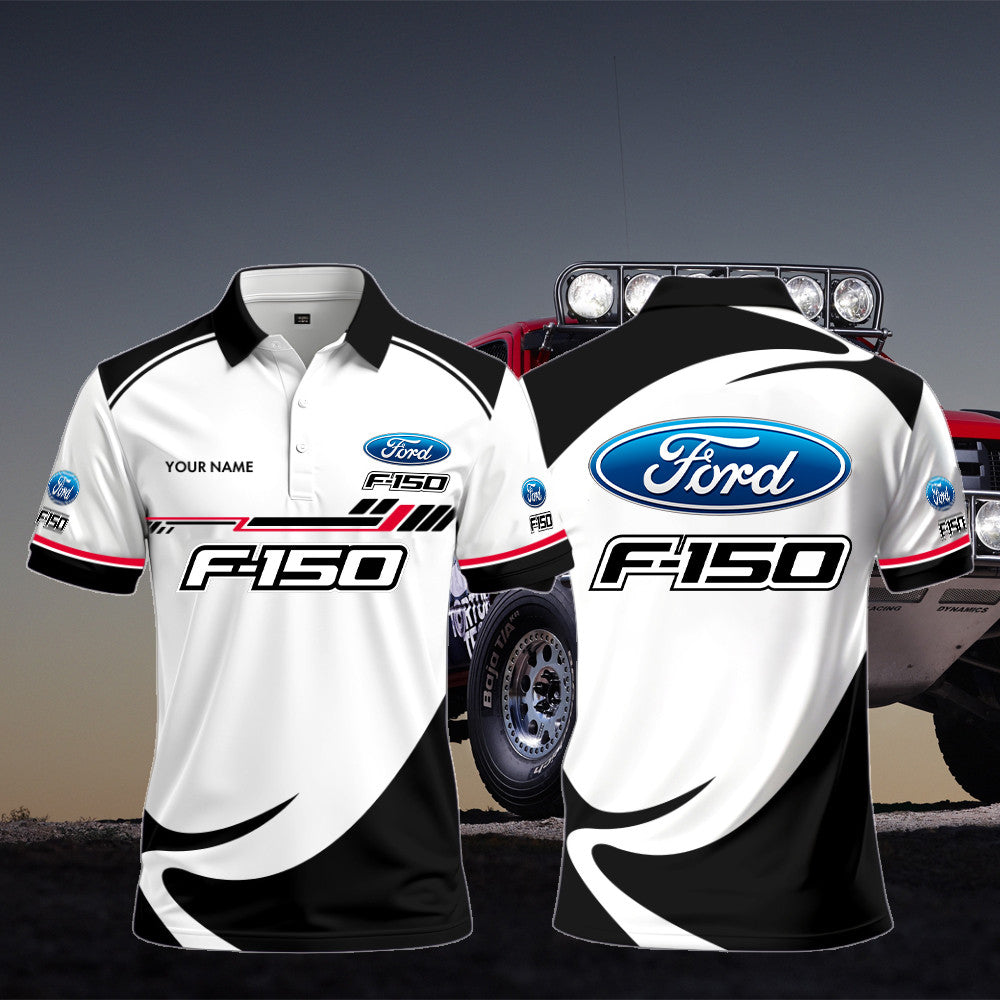 FD Polo Shirt Custom Print Name
