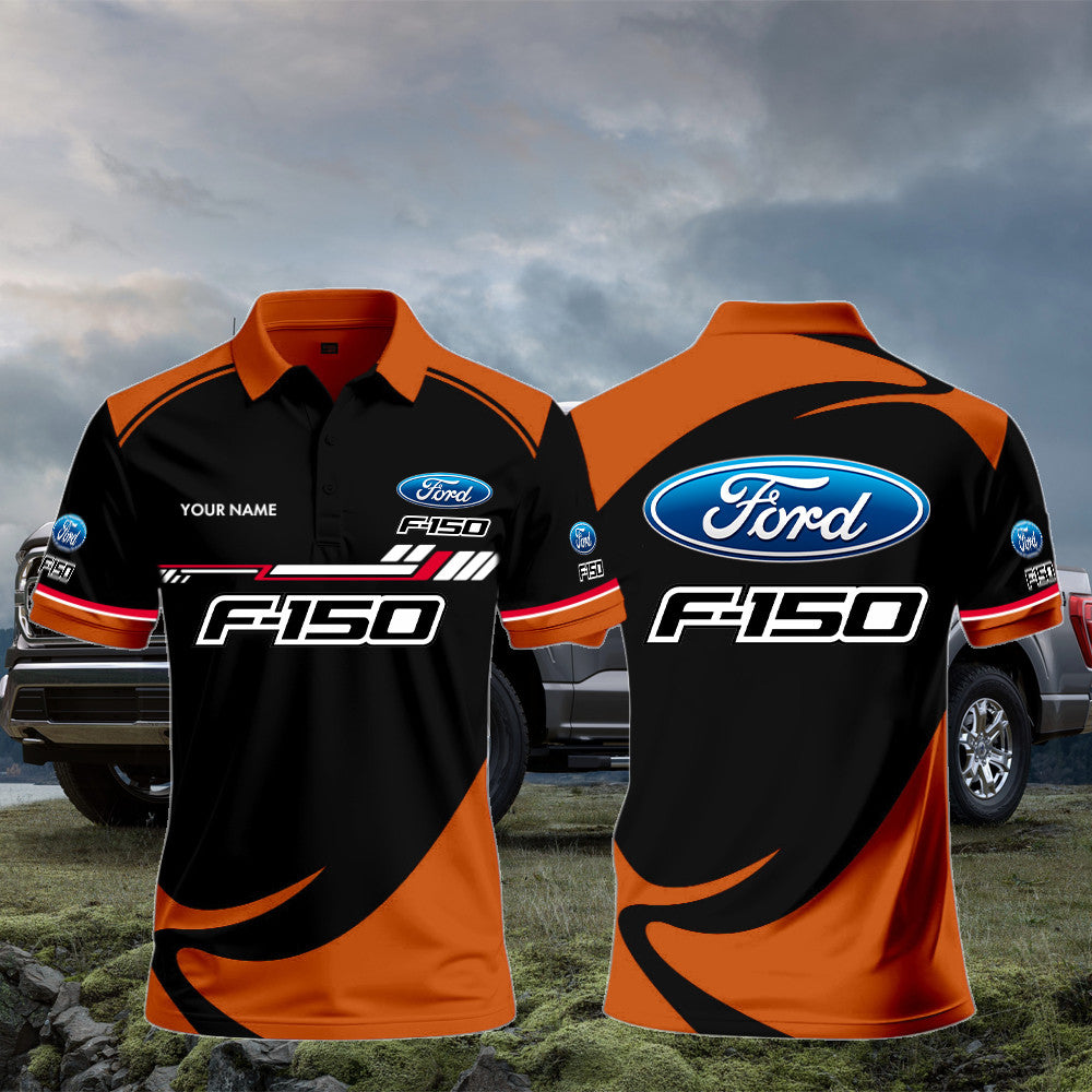 FD Polo Shirt Custom Print Name