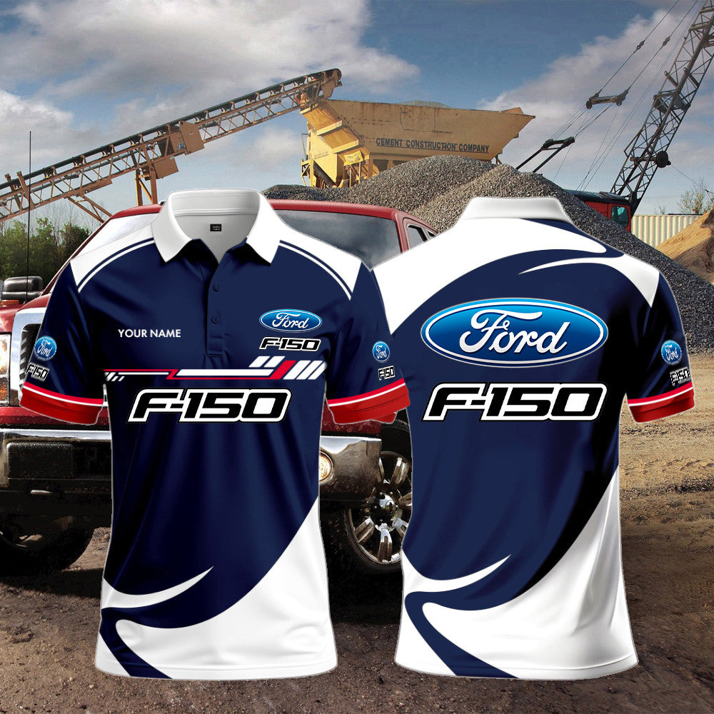 FD Polo Shirt Custom Print Name