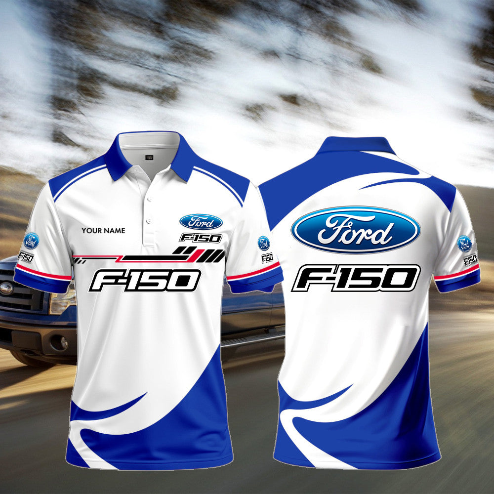 FD Polo Shirt Custom Print Name