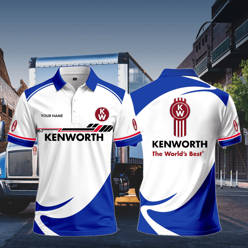 KW Polo Shirt Custom Print Name