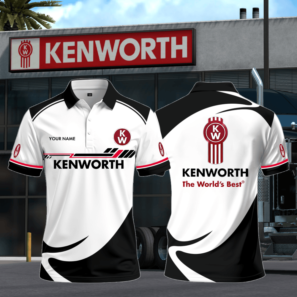 KW Polo Shirt Custom Print Name
