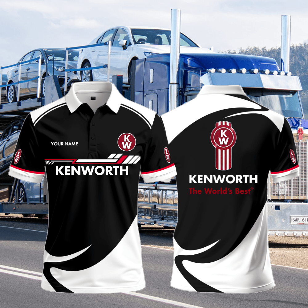 KW Polo Shirt Custom Print Name