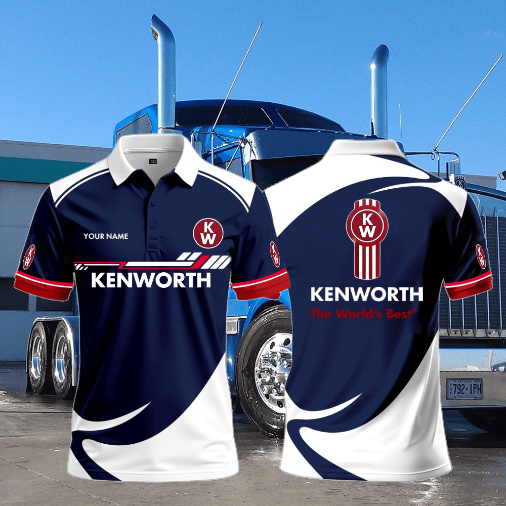 KW Polo Shirt Custom Print Name