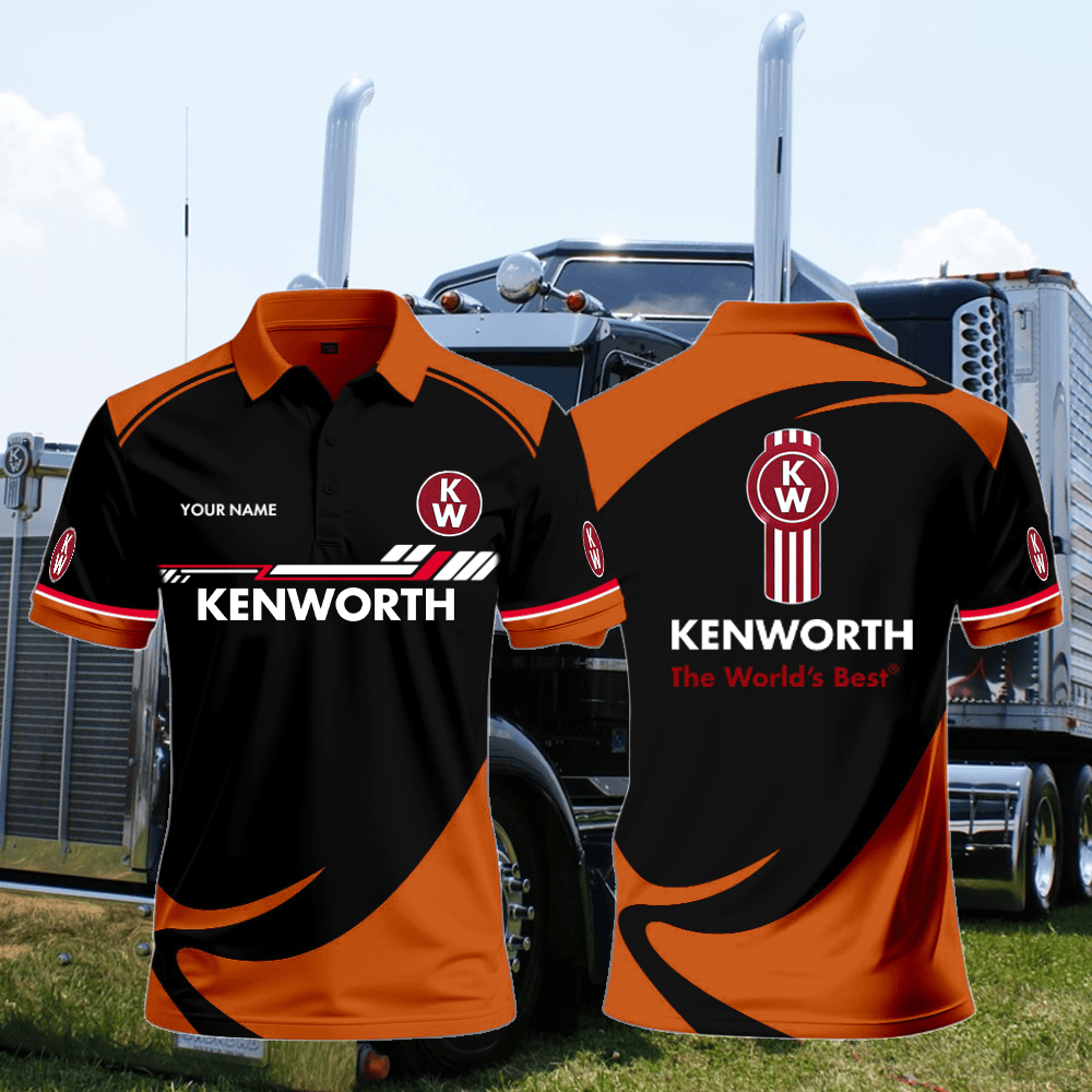 KW Polo Shirt Custom Print Name
