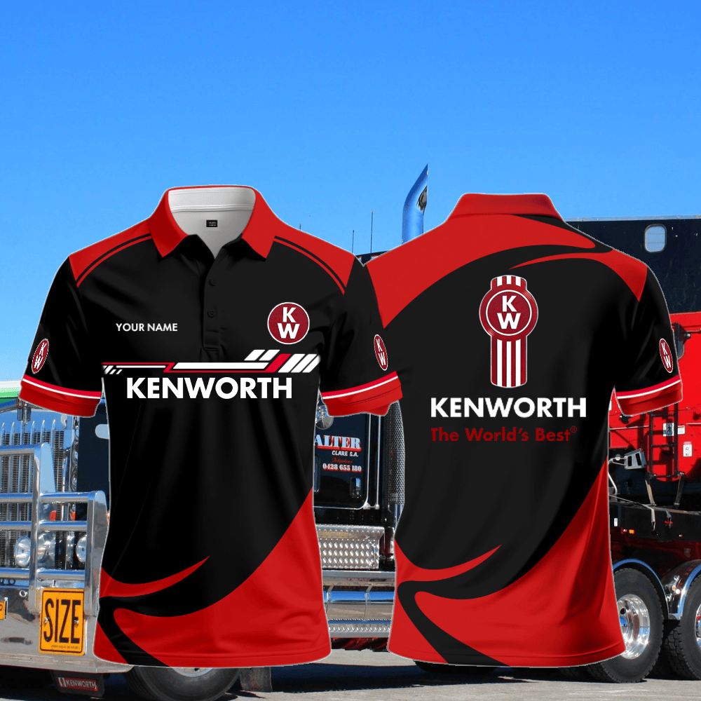 KW Polo Shirt Custom Print Name