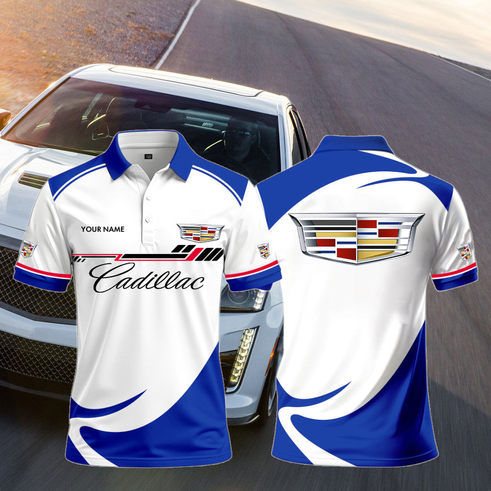 CD Polo Shirt Custom Print Name