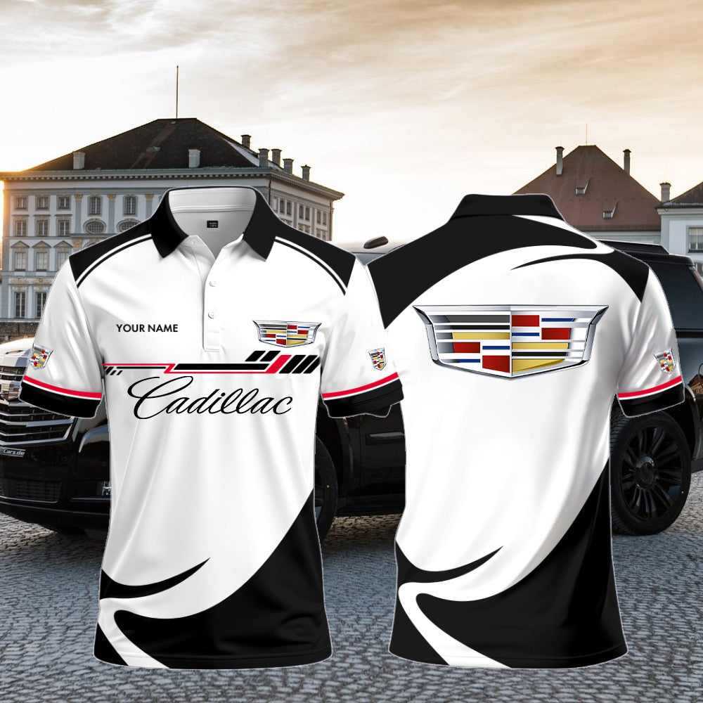 CD Polo Shirt Custom Print Name
