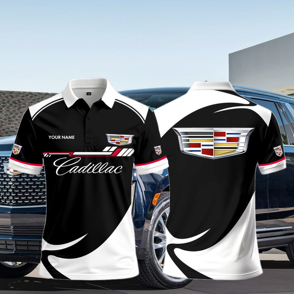 CD Polo Shirt Custom Print Name