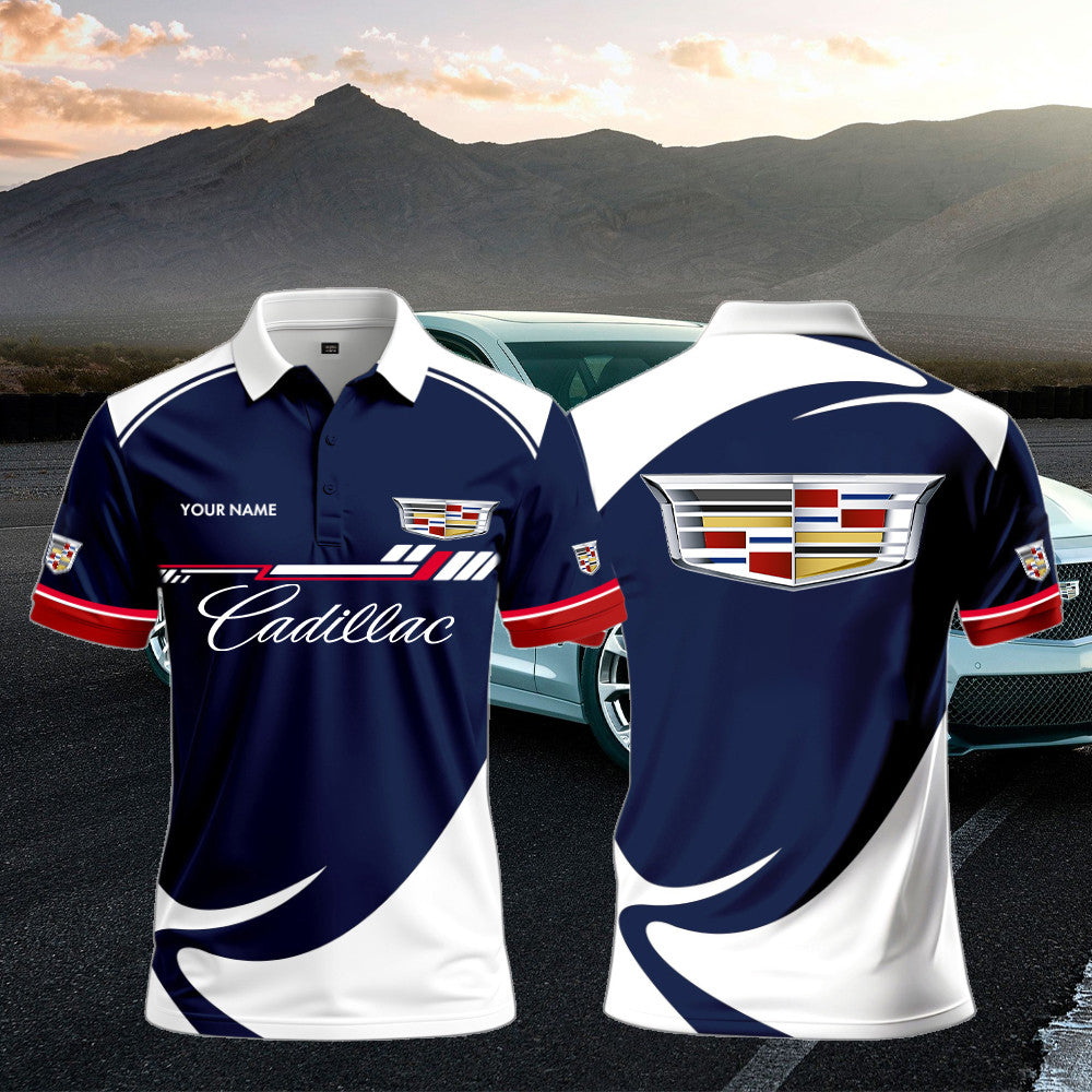 CD Polo Shirt Custom Print Name