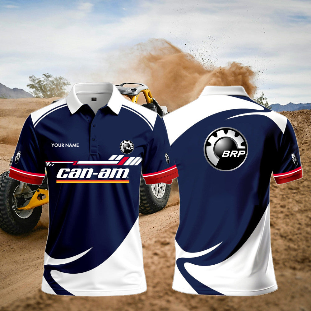 CA Polo Shirt Custom Print Name