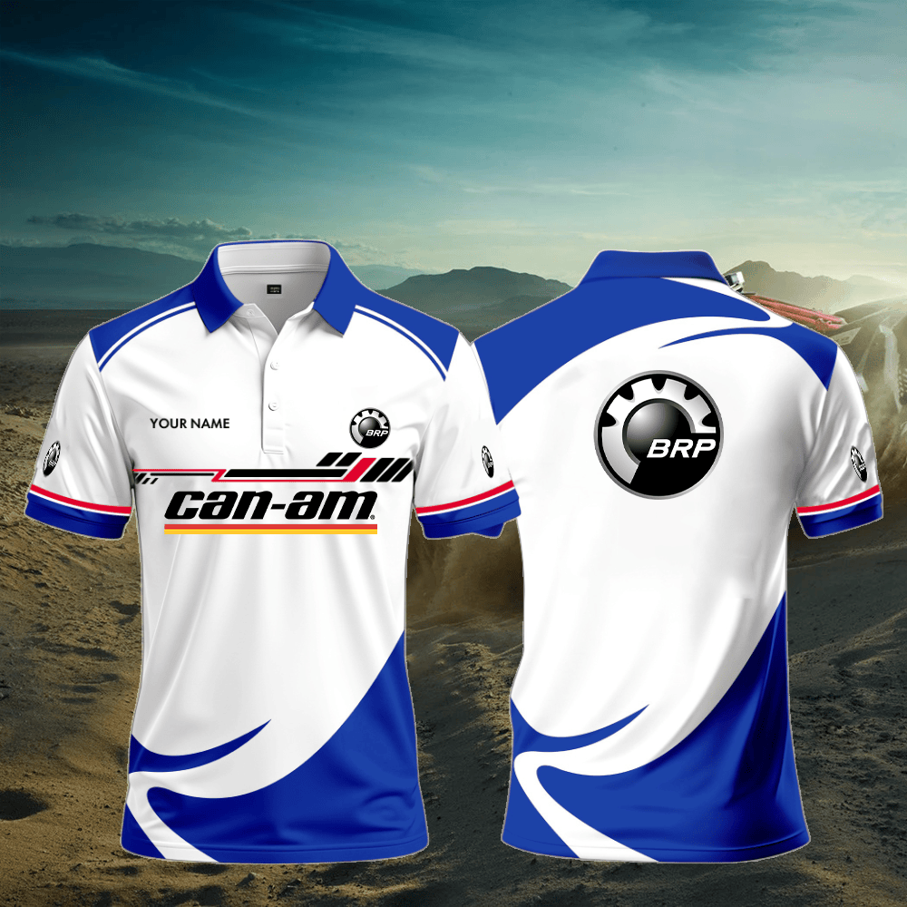 CA Polo Shirt Custom Print Name