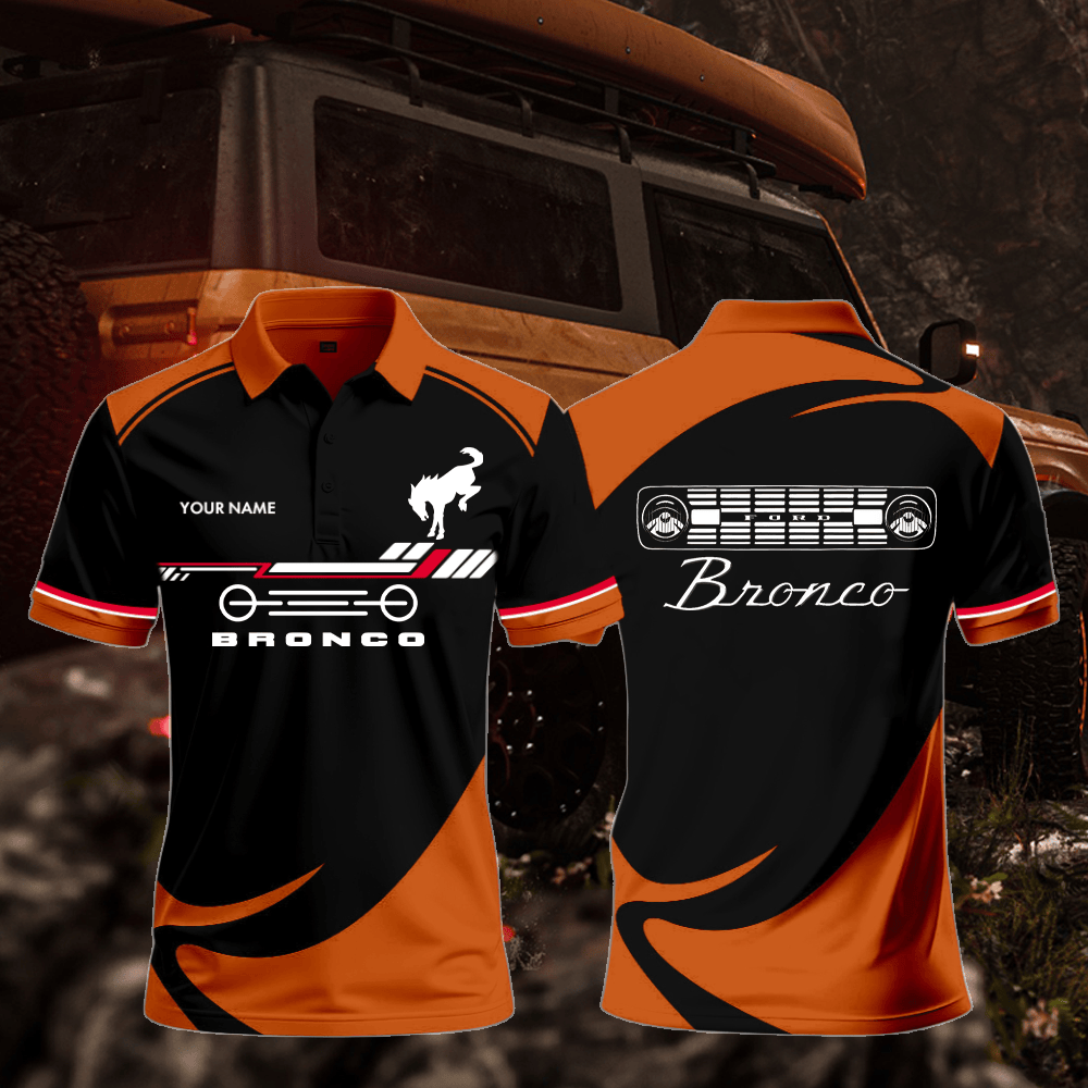 BR Polo Shirt Custom Print Name
