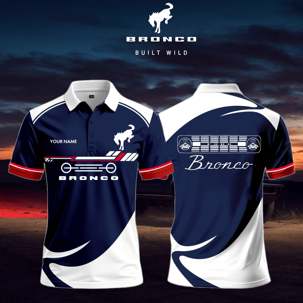 BR Polo Shirt Custom Print Name