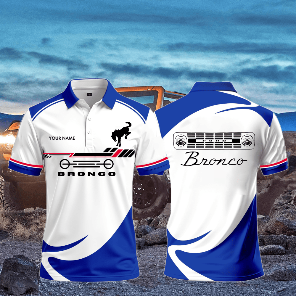 BR Polo Shirt Custom Print Name