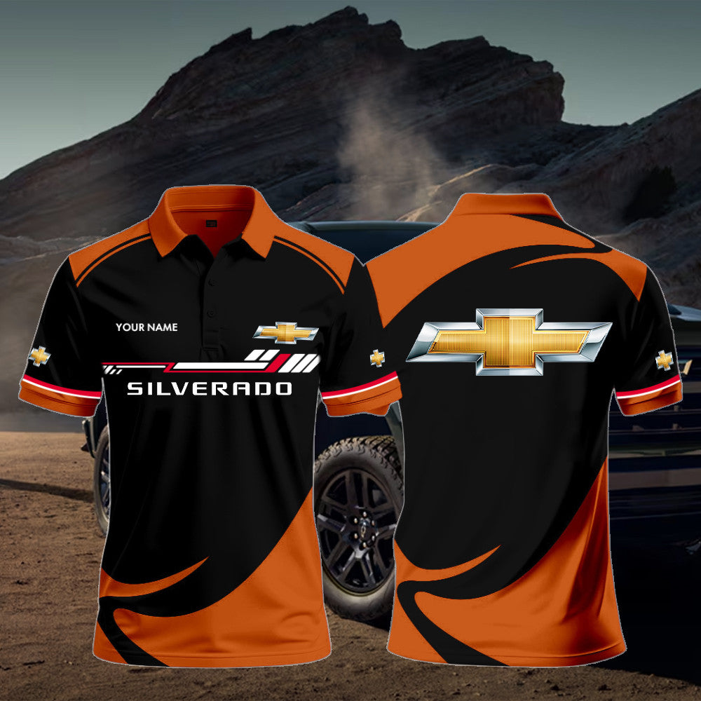 CHE SL Polo Shirt Custom Print Name