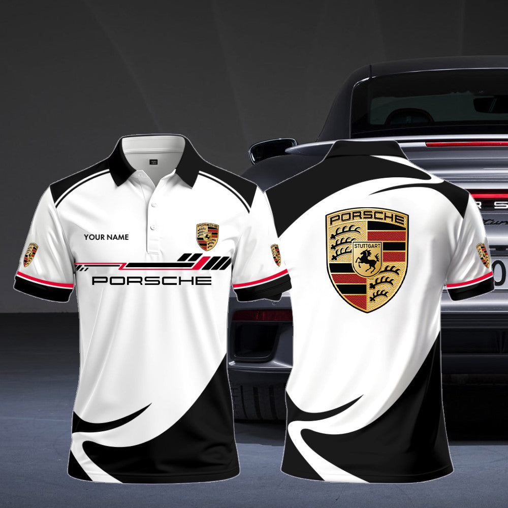 PC Polo Shirt Custom Print Name