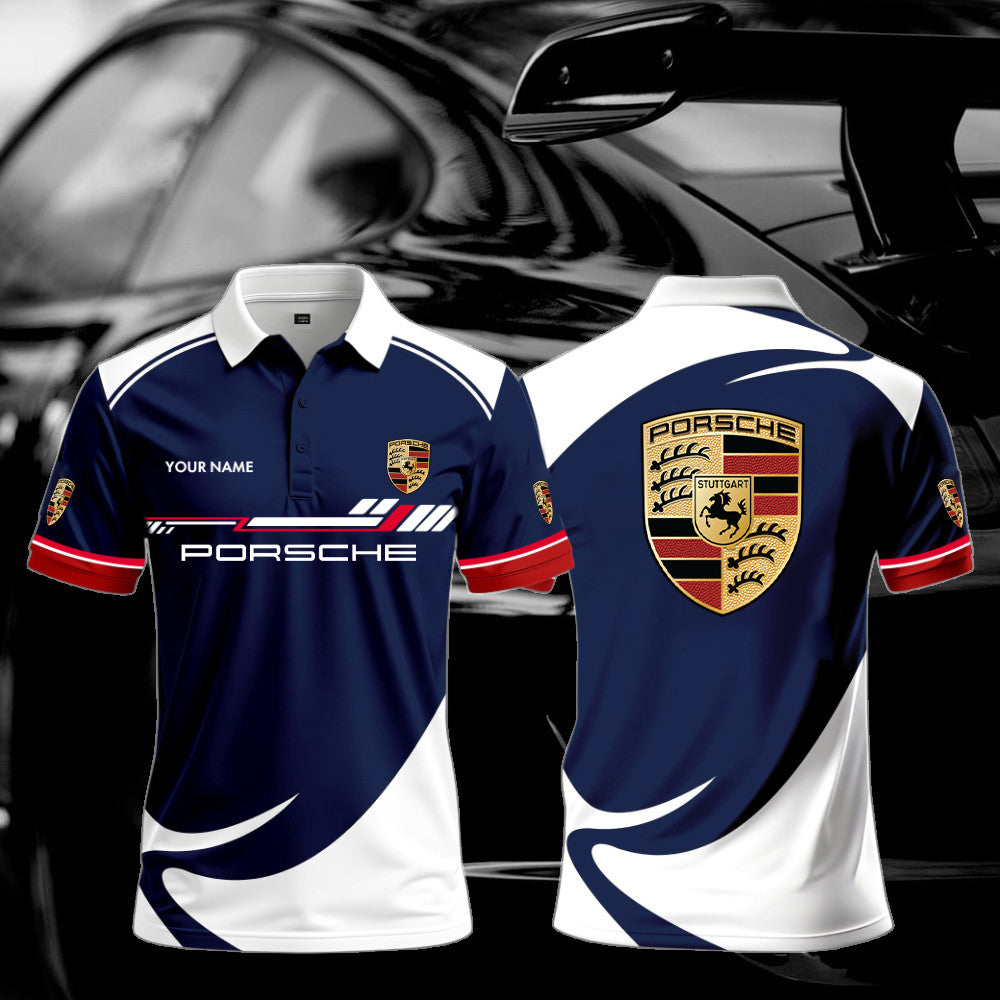 PC Polo Shirt Custom Print Name