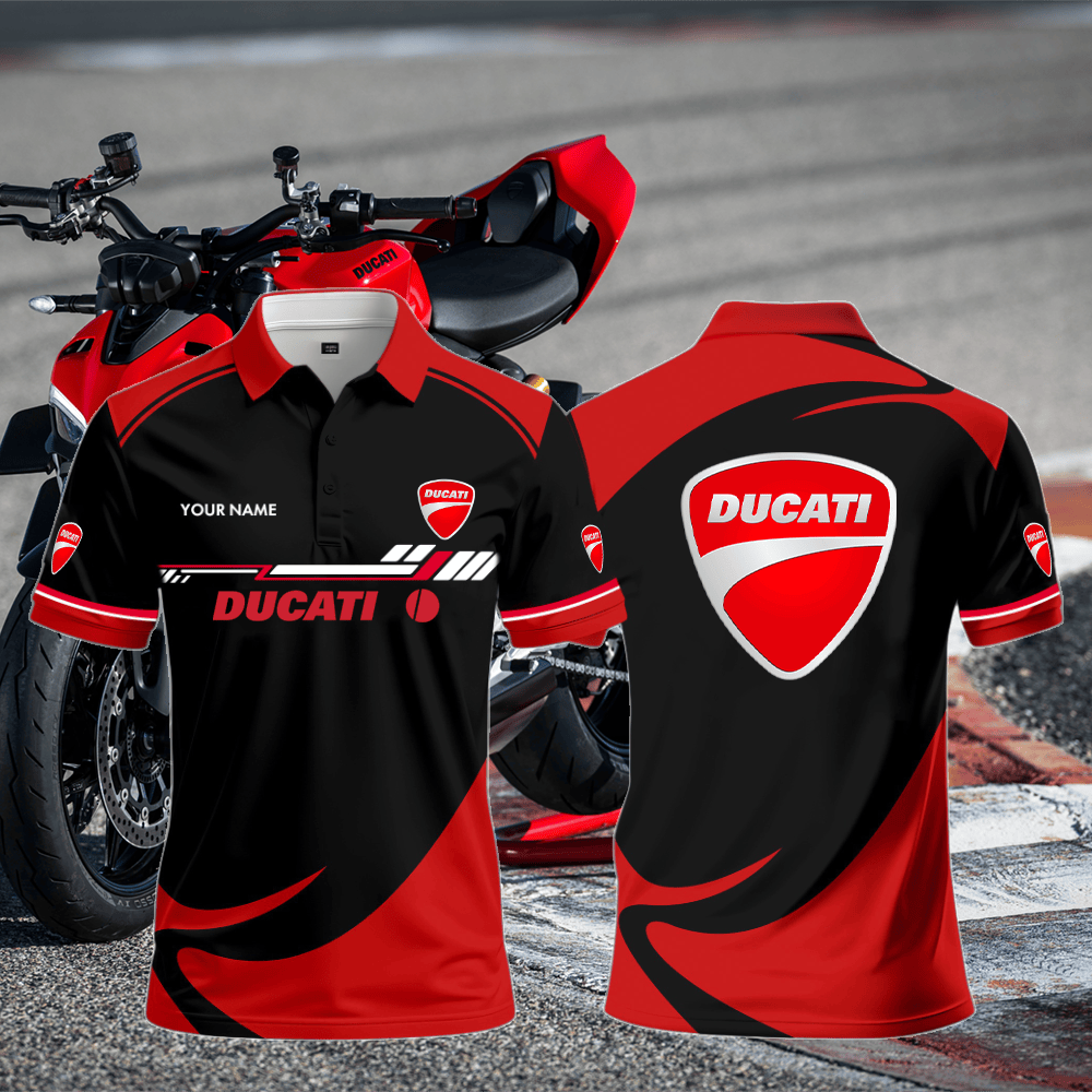 DCT Polo Shirt Custom Print Name