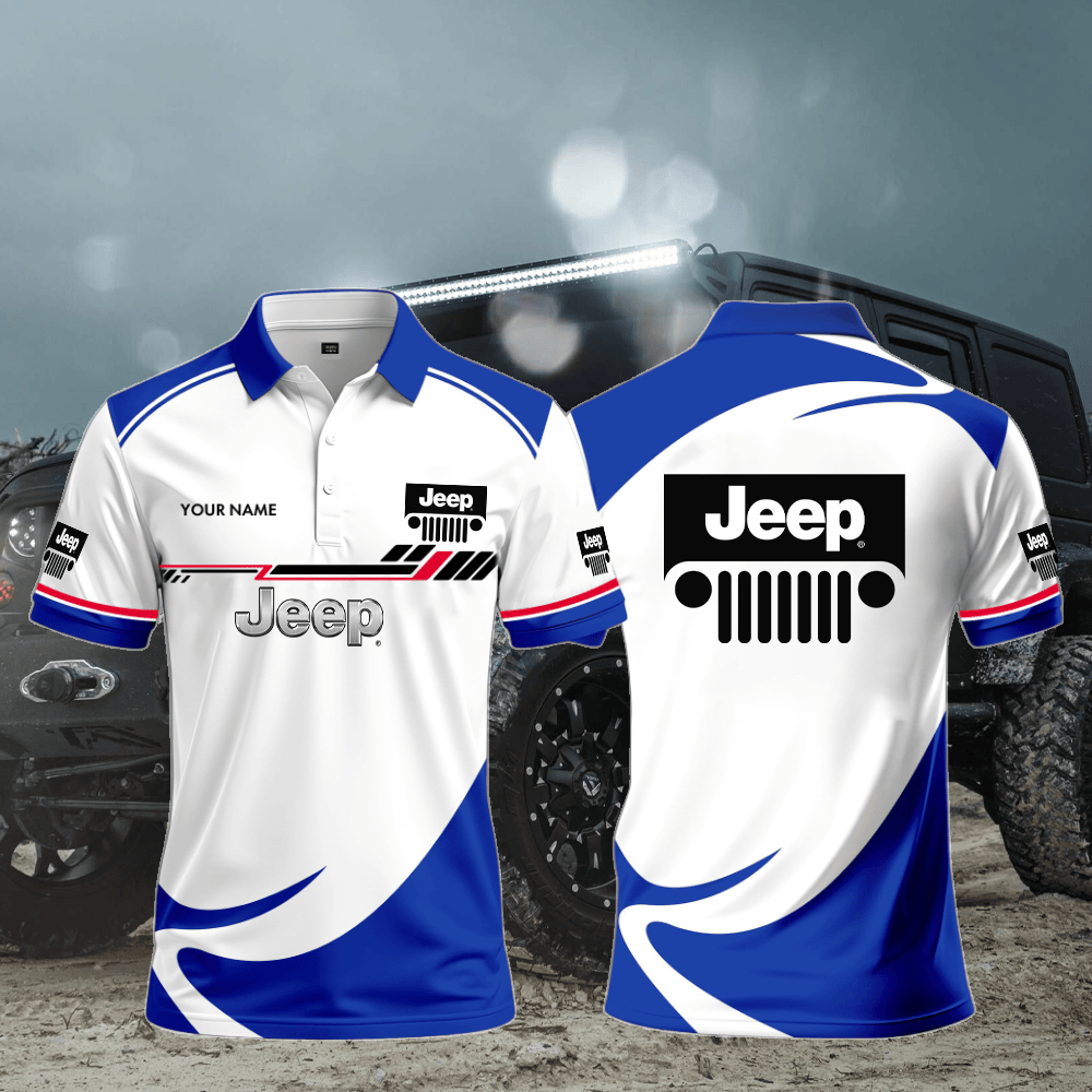 JP Polo Shirt Custom Print Name