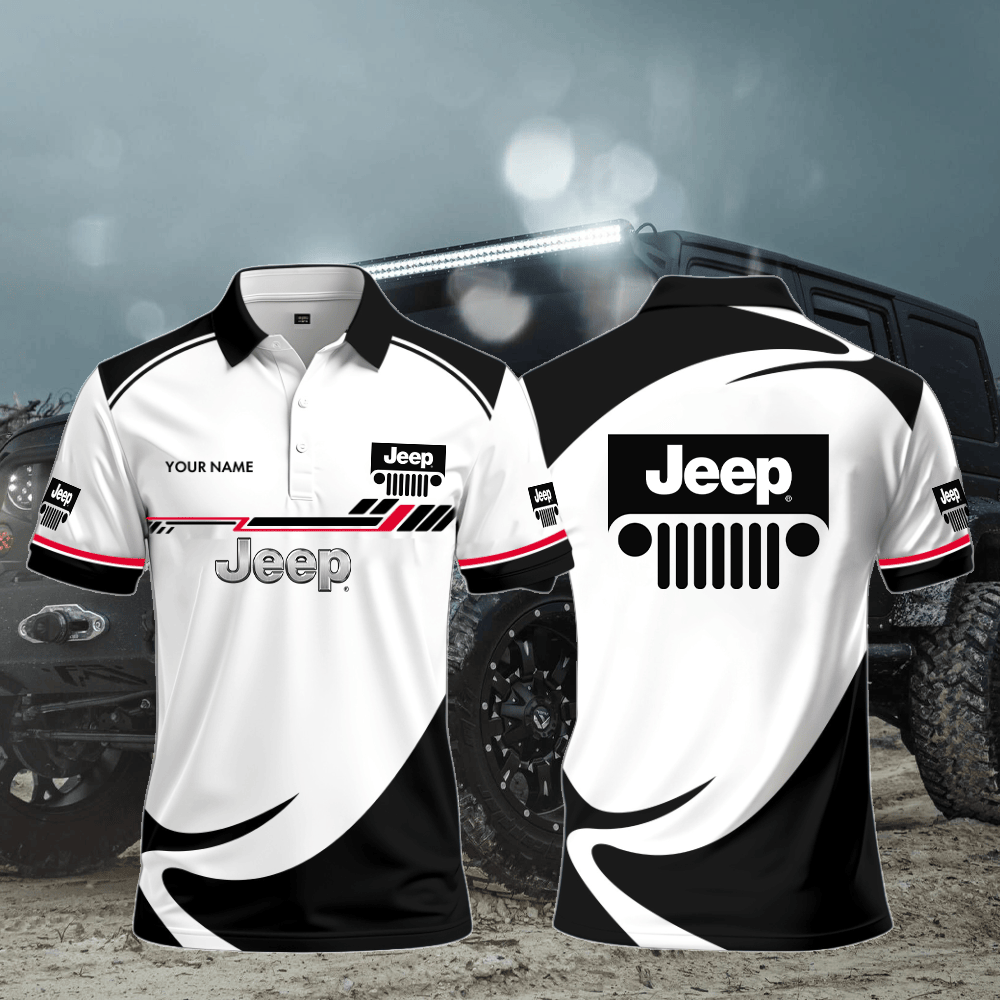 JP Polo Shirt Custom Print Name