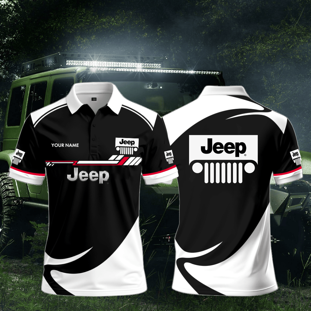 JP Polo Shirt Custom Print Name